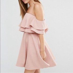 Two Fold Off Shoulder Dress